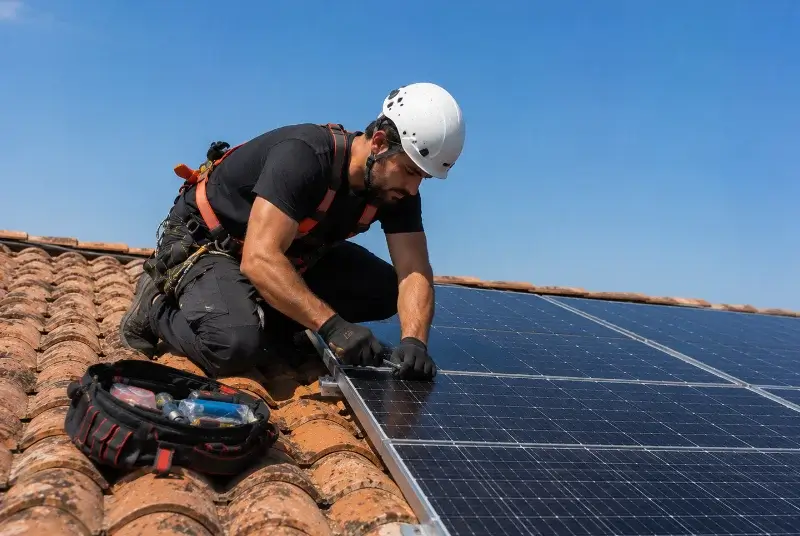 Maintenance et monitoring de panneaux solaires en Bas Rhin